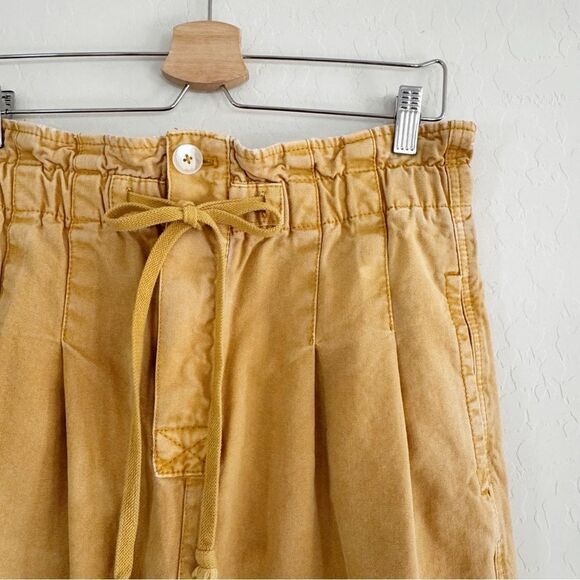 Free People High Rise Margate Pleated Trouser Pants Size M - Picture 7 of 14